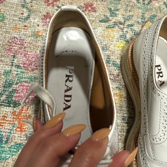 Prada white platforms - Picture 9 of 11